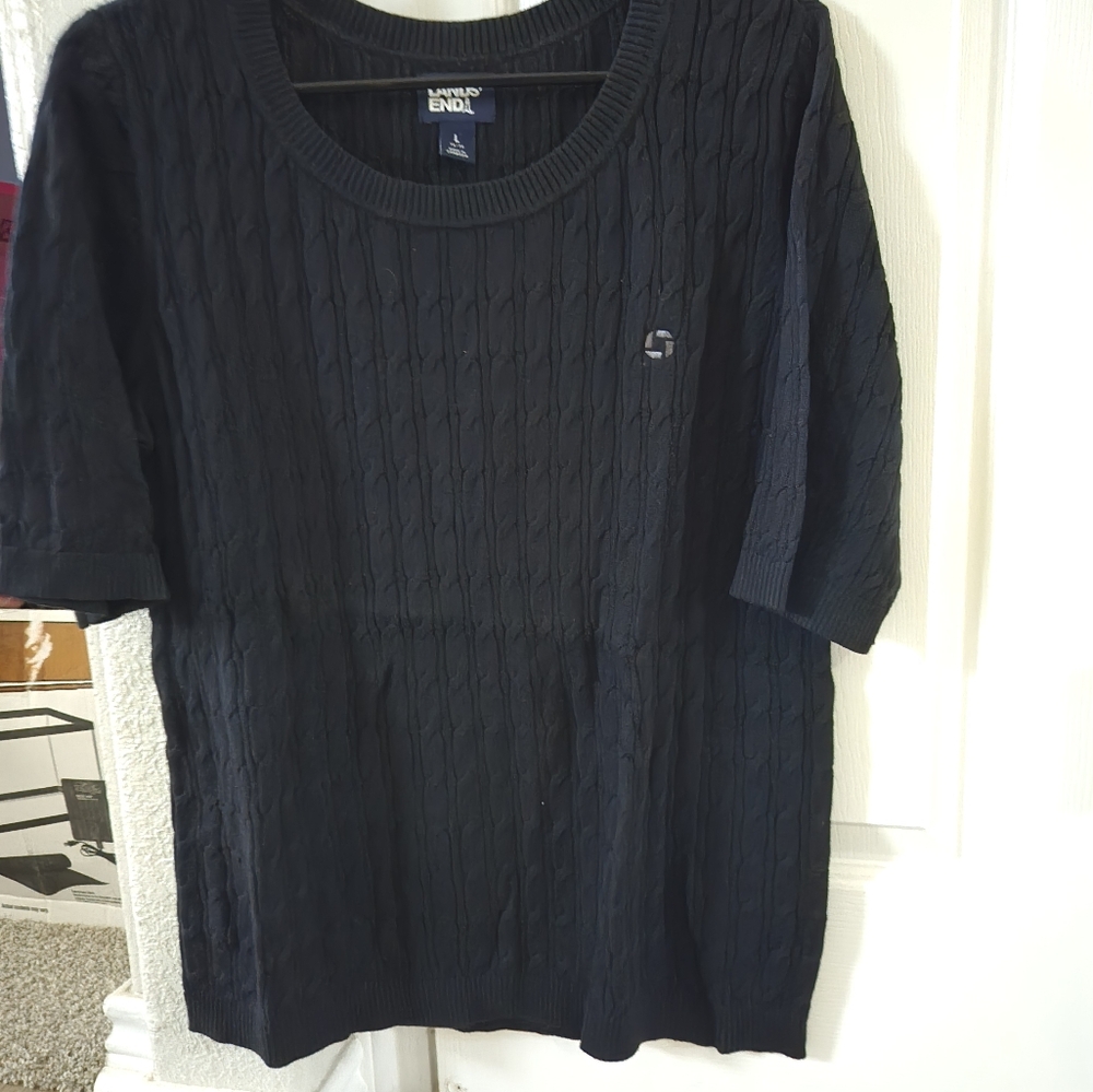 Black Women's Chase Cable Knit Sweater